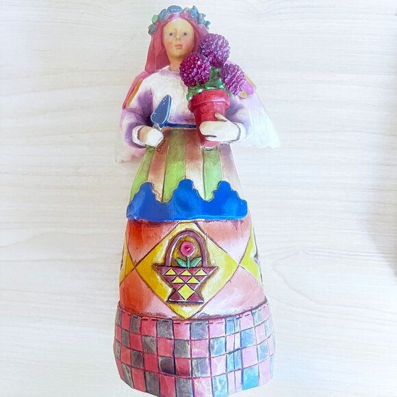 Jim Shore 2002 Angel Of Persistence Heartwood Creek Figurine Hand-Painted - Picture 10 of 11
